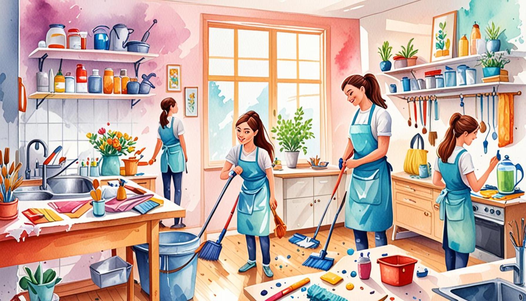 Boost House Cleaning Efficiency with a Team-Based Strategy