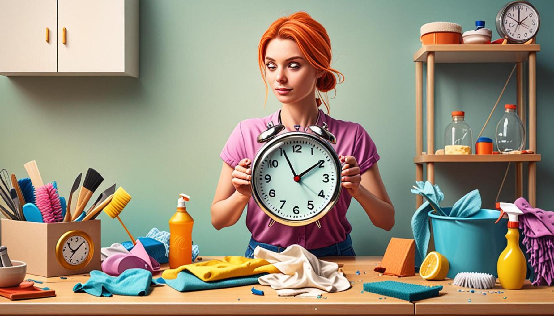 The Impact of Time Management on Stress Reduction During House Cleaning