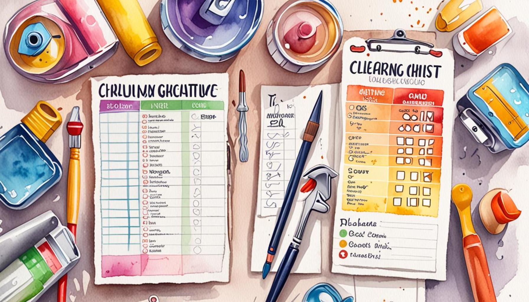 How to Create Cleaning Checklists to Improve Time Management in Home Maintenance