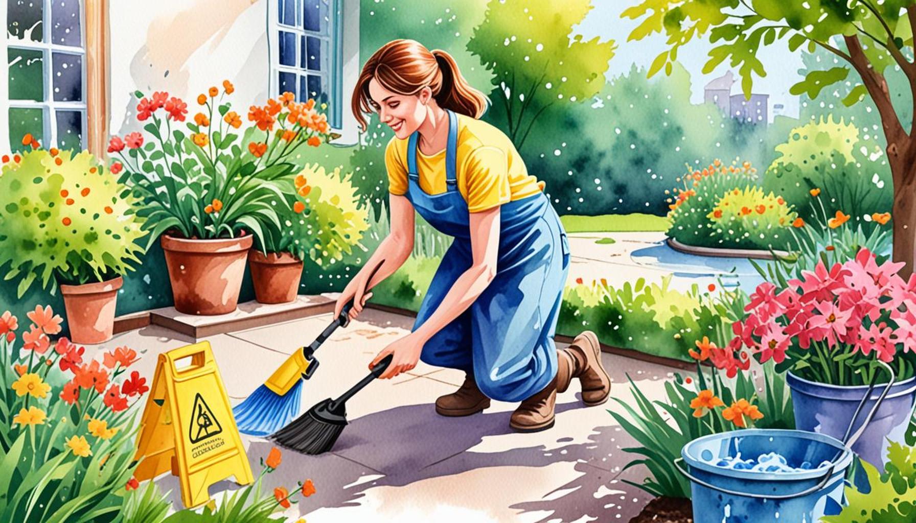 Cleaning and Maintenance Strategies for Outdoor Environments and Gardens
